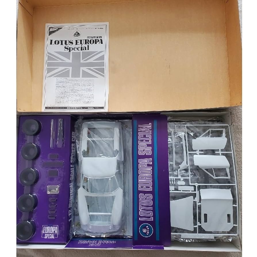 【未組立】ロータスヨーロッパスペシャル 1:12 プラモデル 日本模型 Amazon.co.jp: Nichimo ニチモ 1/12 LOTUS EUROPA SPECIAL